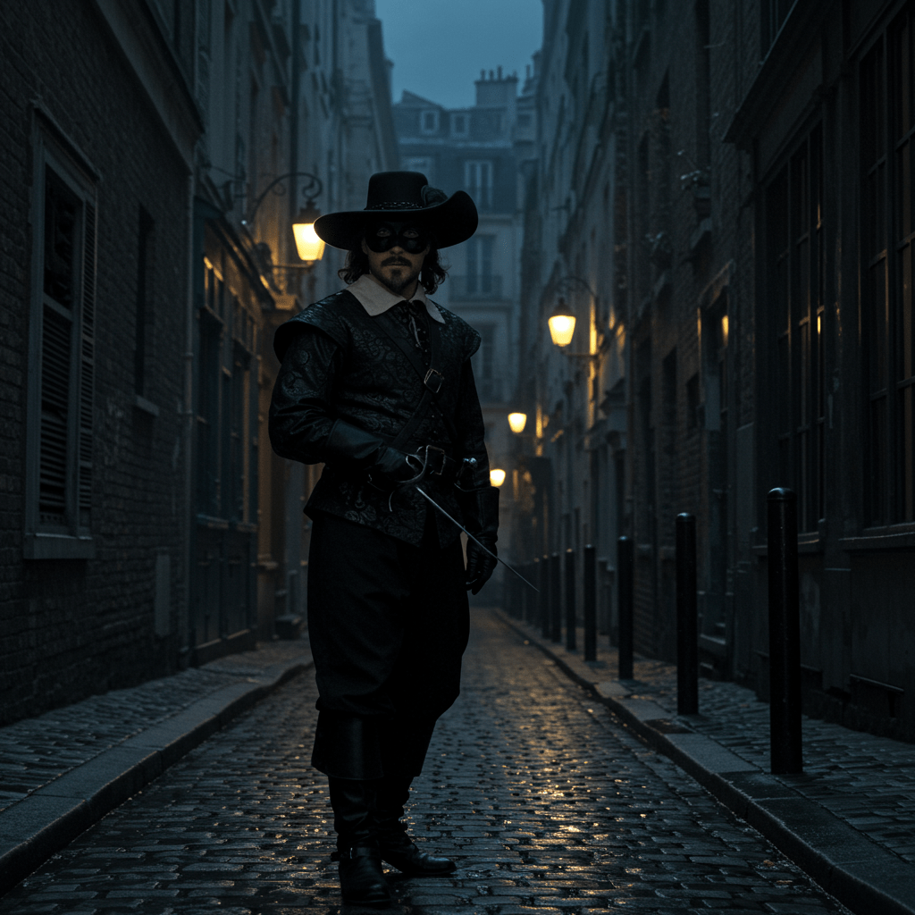 Sous le Masque de la Nuit : La Psychologie Impénétrable des Mousquetaires Noirs