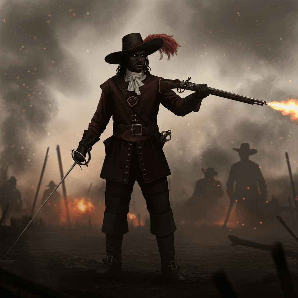 Du Duel à la Guerre : L’Évolution de l’Art Militaire chez les Mousquetaires Noirs
