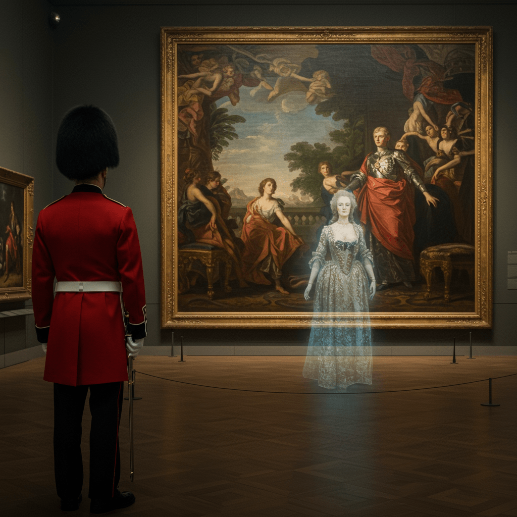 Fantômes du Louvre: Le Guet Royal et les Apparitions Royales