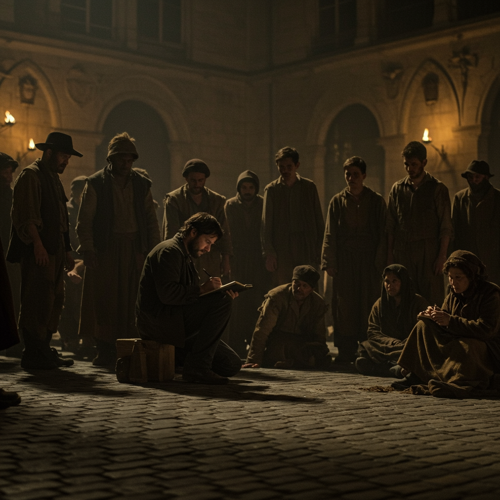 L’Artiste Face à la Misère: Comment la Cour des Miracles Inspire Peintres et Écrivains.