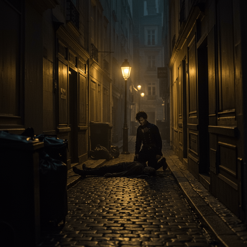 Sang sur les Pavés: Le Guet Royal Traque les Assassins dans les Ruelles Sombre