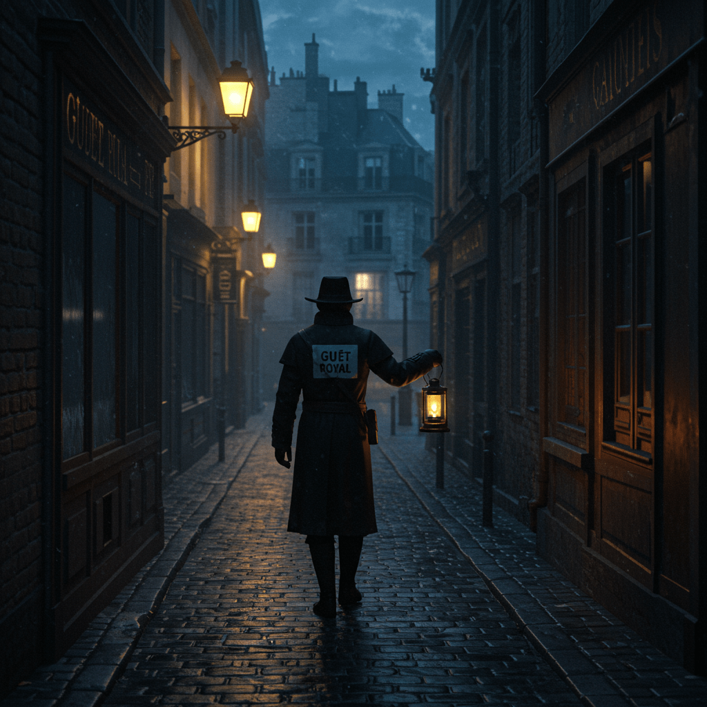 La nuit, théâtre du crime: Le Guet Royal tente de percer les secrets des ténèbres