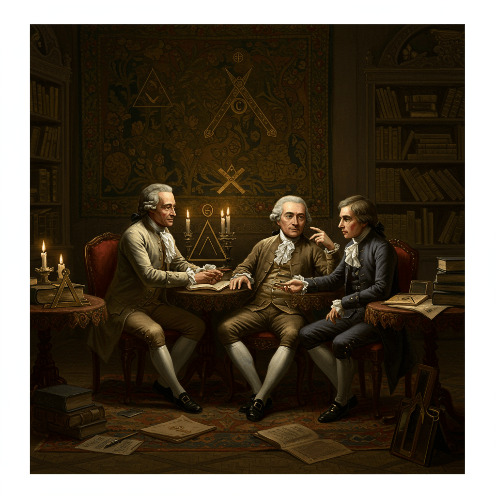 De Voltaire à Hugo: Les Frères de la Plume et le Secret Maçonnique