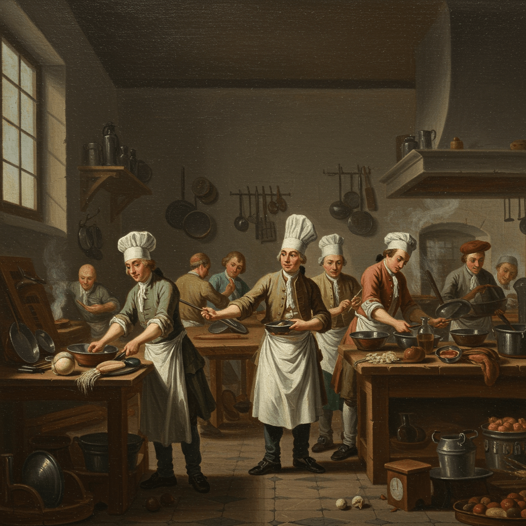 Les Secrets Murmurés des Grands Chefs: Une Histoire de Transmission Culinaire