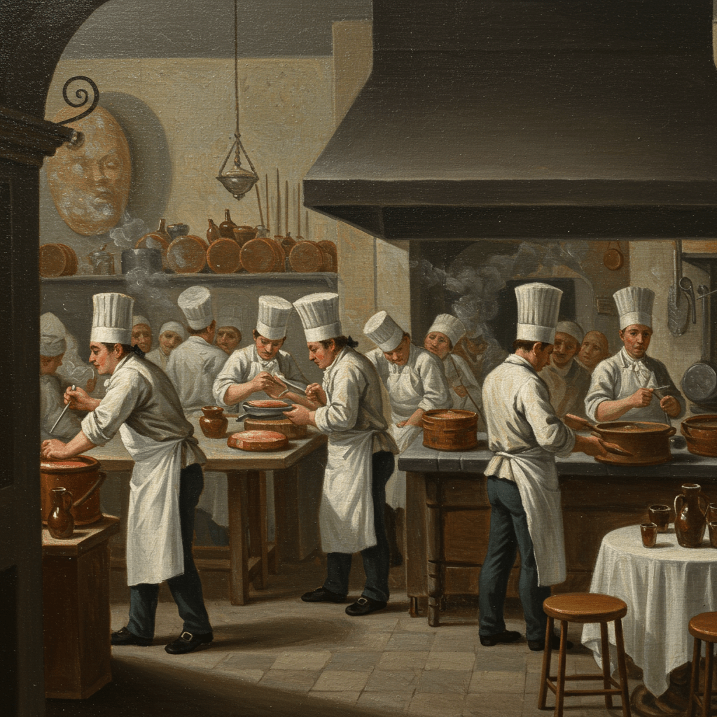 Du Château au Bistro: L’Ascension des Chefs Français
