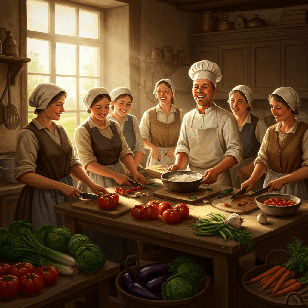 Des champs à l’assiette: une révolution durable dans la cuisine française