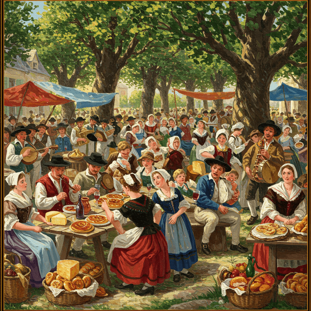 De la Ferme à la Fête: Les Festivals, Miroir de notre Agriculture et de notre Gastronomie