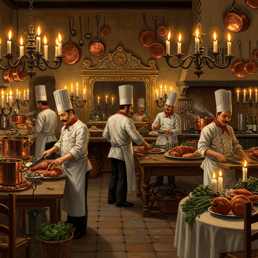 Les cuisines royales d’hier et d’aujourd’hui : Les chefs étoilés à la loupe