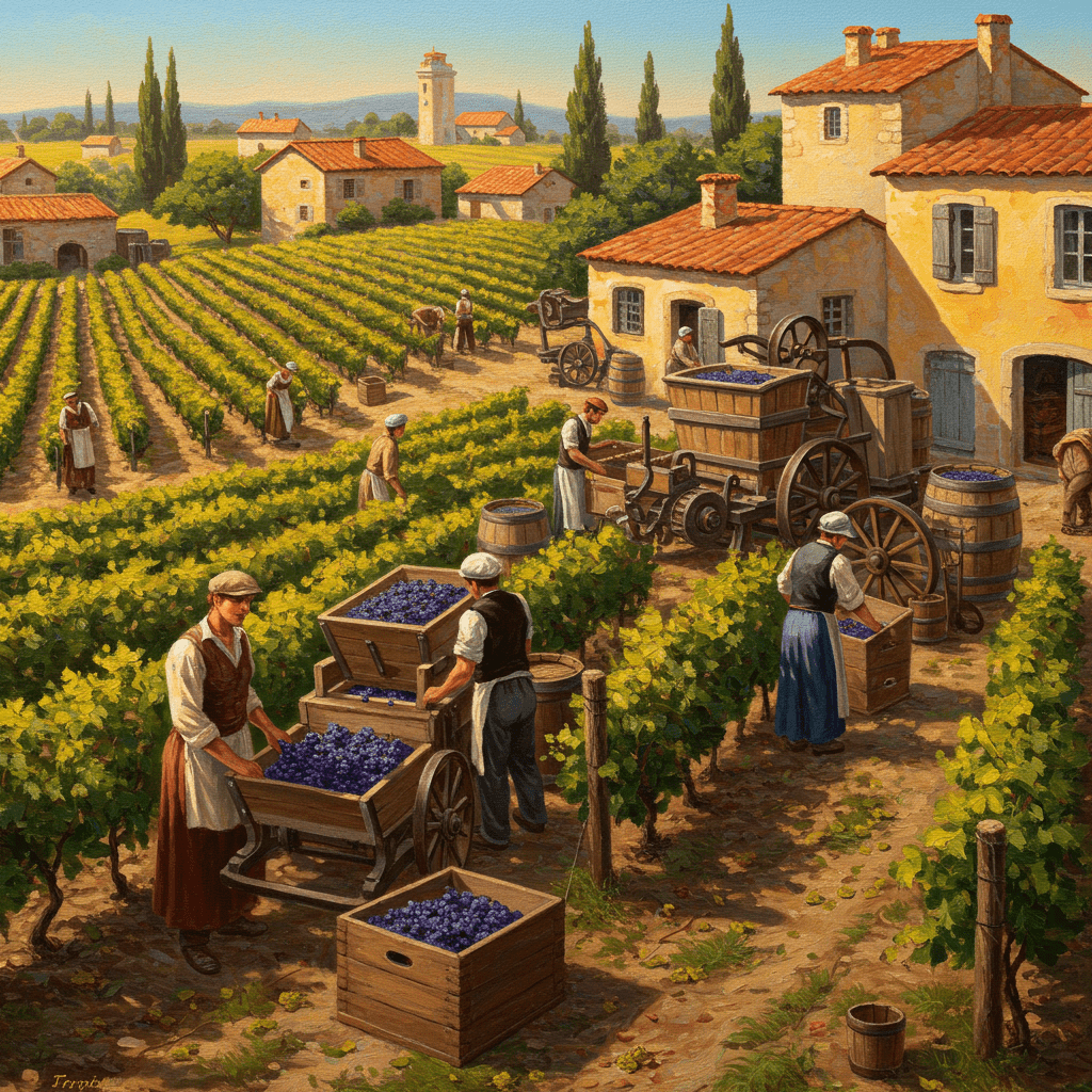 Sous le Signe du Progrès: Innovations Technologiques et Qualité des Vins