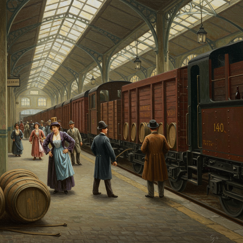 Le XIXe Siècle et ses Merveilles: Innovations dans l’Art de Faire le Vin