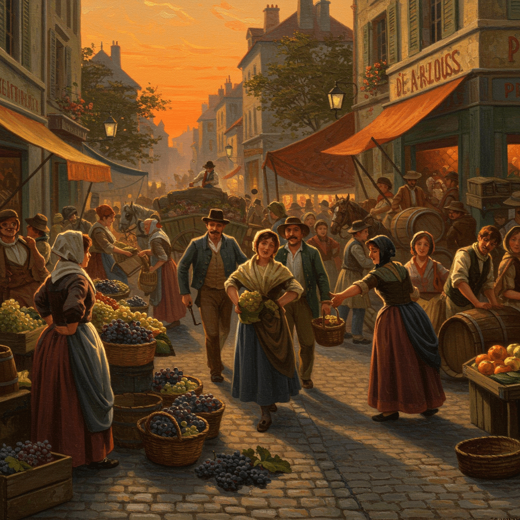 Le Commerce du Vin de Bourgogne: Une Histoire Riche