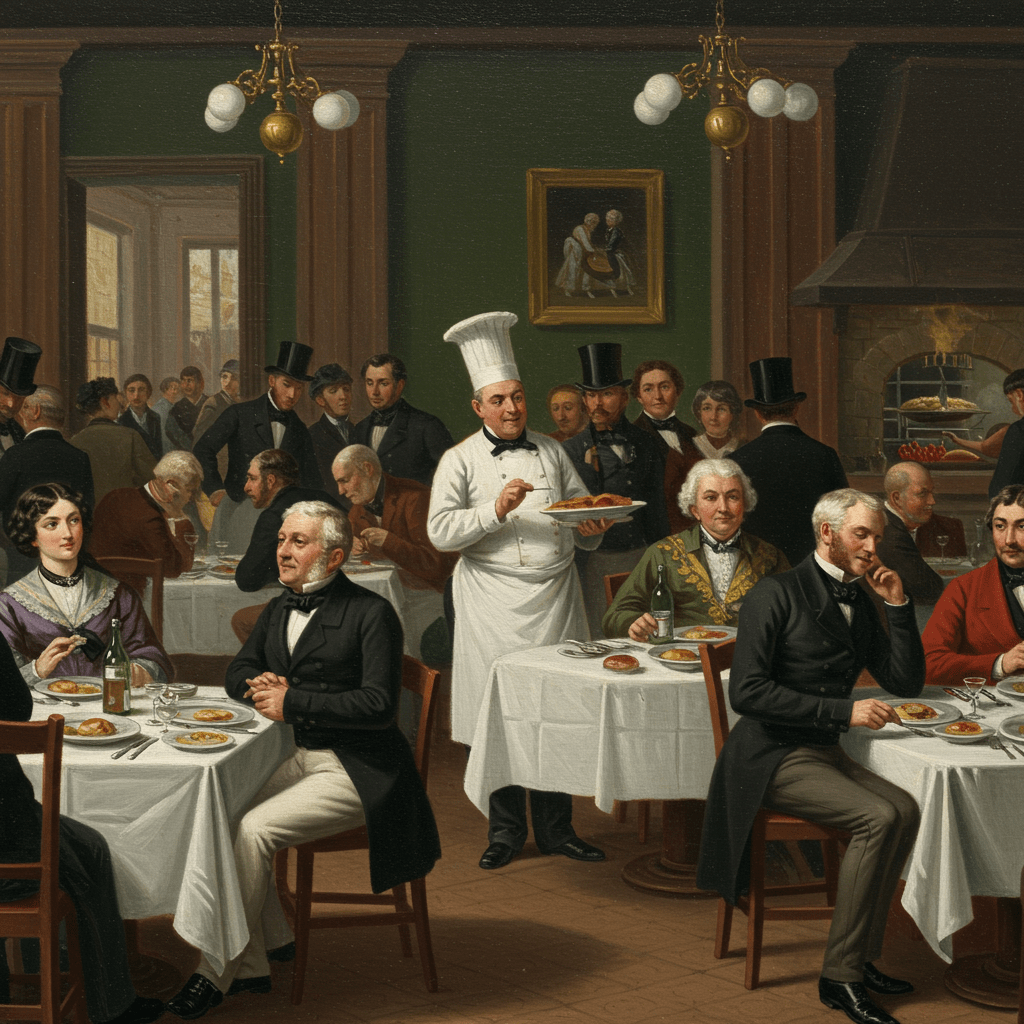 De Paris à New York:  Le Triomphe de la Haute Cuisine Française