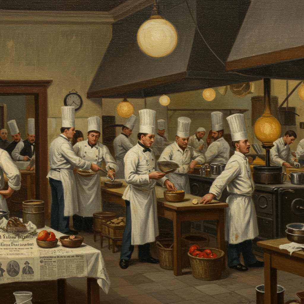 Au Cœur des Fourneaux et des Réseaux: La Vie des Chefs en Direct