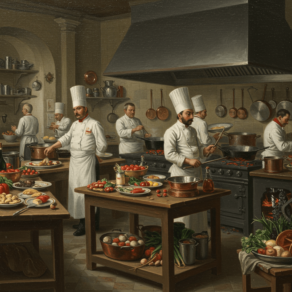 Guide Gastronomique du XIXe Siècle: Chefs, Recettes et Traditions