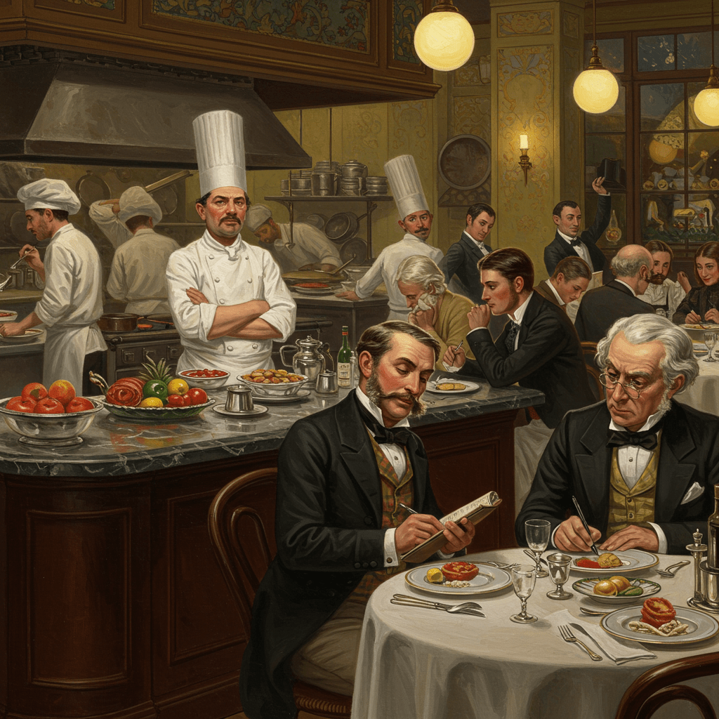 Secrets de Cuisine: Les Guides Gastronomiques et Leurs Maîtres Queux