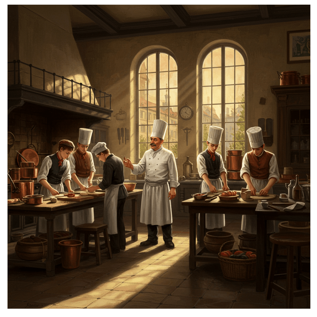 À travers les âges : L’histoire des techniques culinaires et des écoles