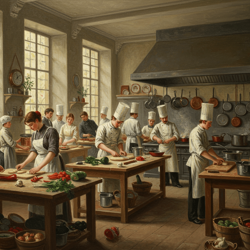 Leçons de maîtres : Les plus grandes écoles de cuisine et leurs chefs renommés