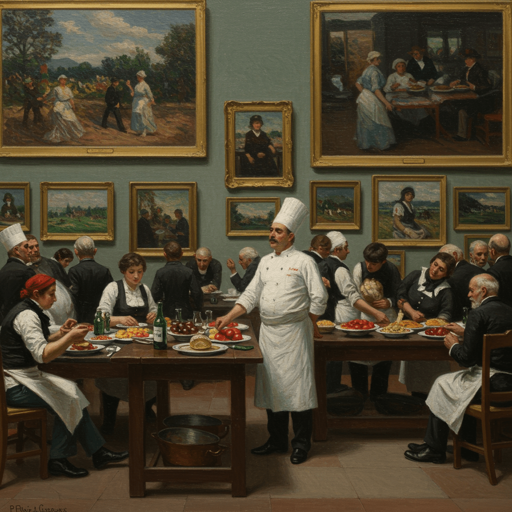 Au Cœur de l’Inspiration: Chefs et Musées d’Art