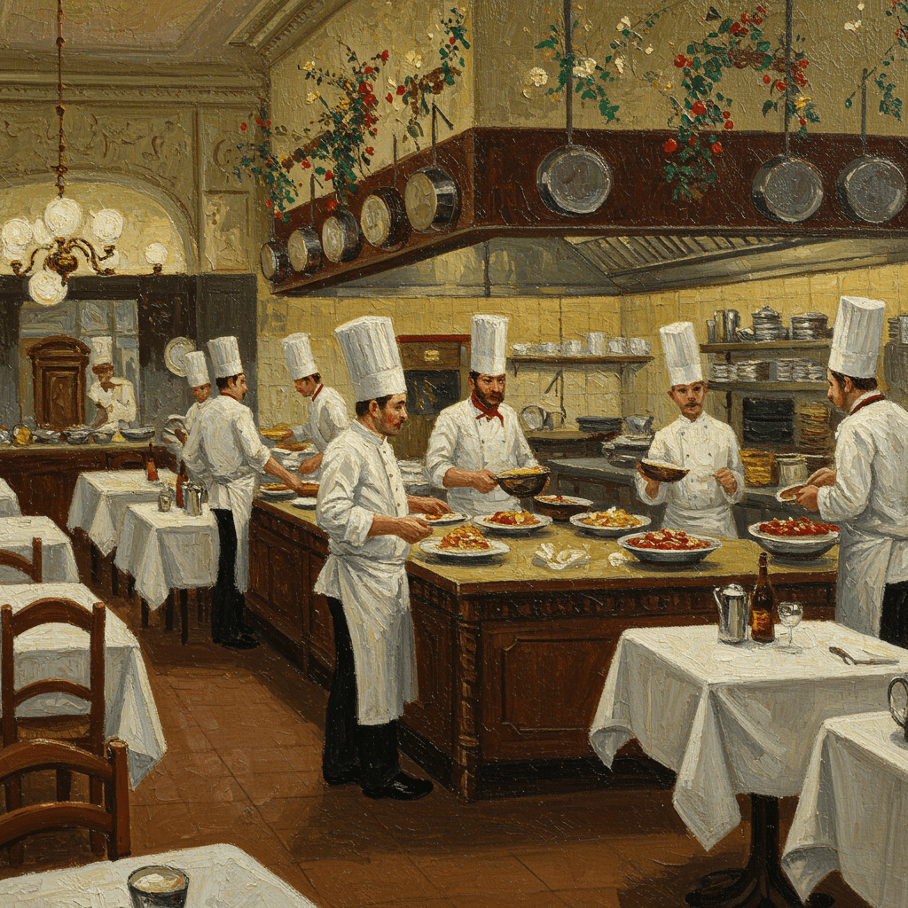 Sculptures Gustatives: Les Chefs Architectes du Plaisir