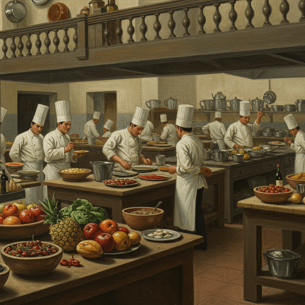 Saveurs et Ingéniosité: L’Innovation Gastronomique au XIXe Siècle