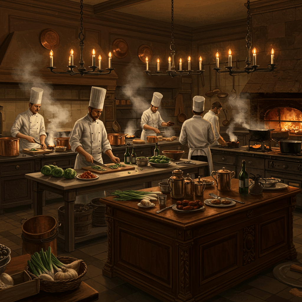 Les Chefs Célèbres: Architectes d’une Gastronomie Opulente