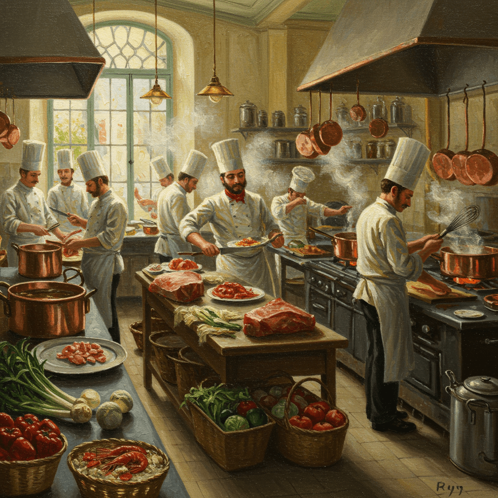 Les Maîtres de la Cuisine: Chefs Français et Innovation