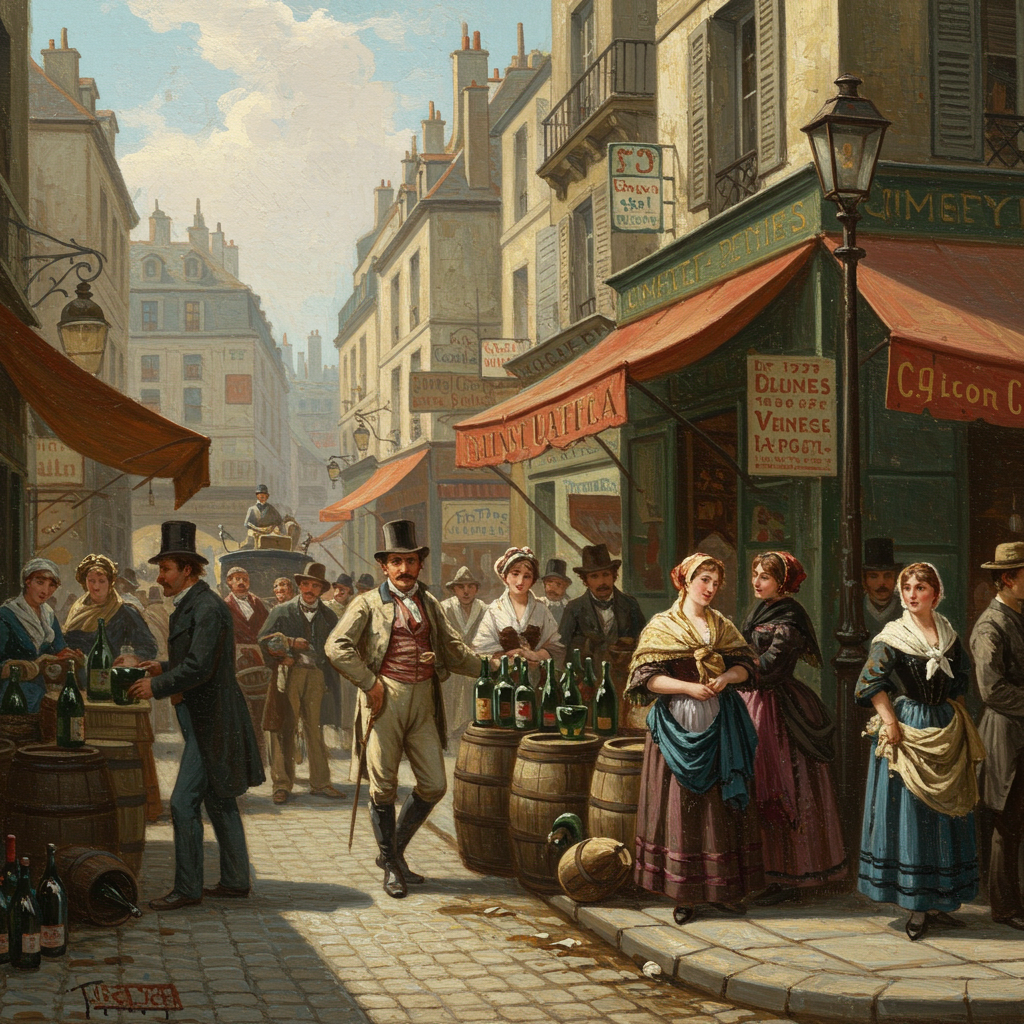 Consommation et Prestige: Le Marché Français du Vin au XIXe Siècle