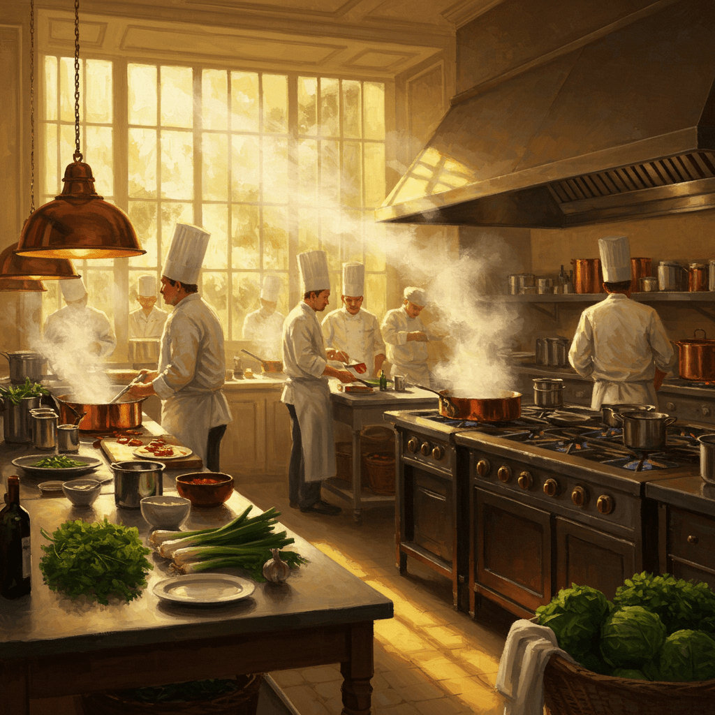 Transmission Culinaire: Secrets de Chefs et Mystères de la Gastronomie