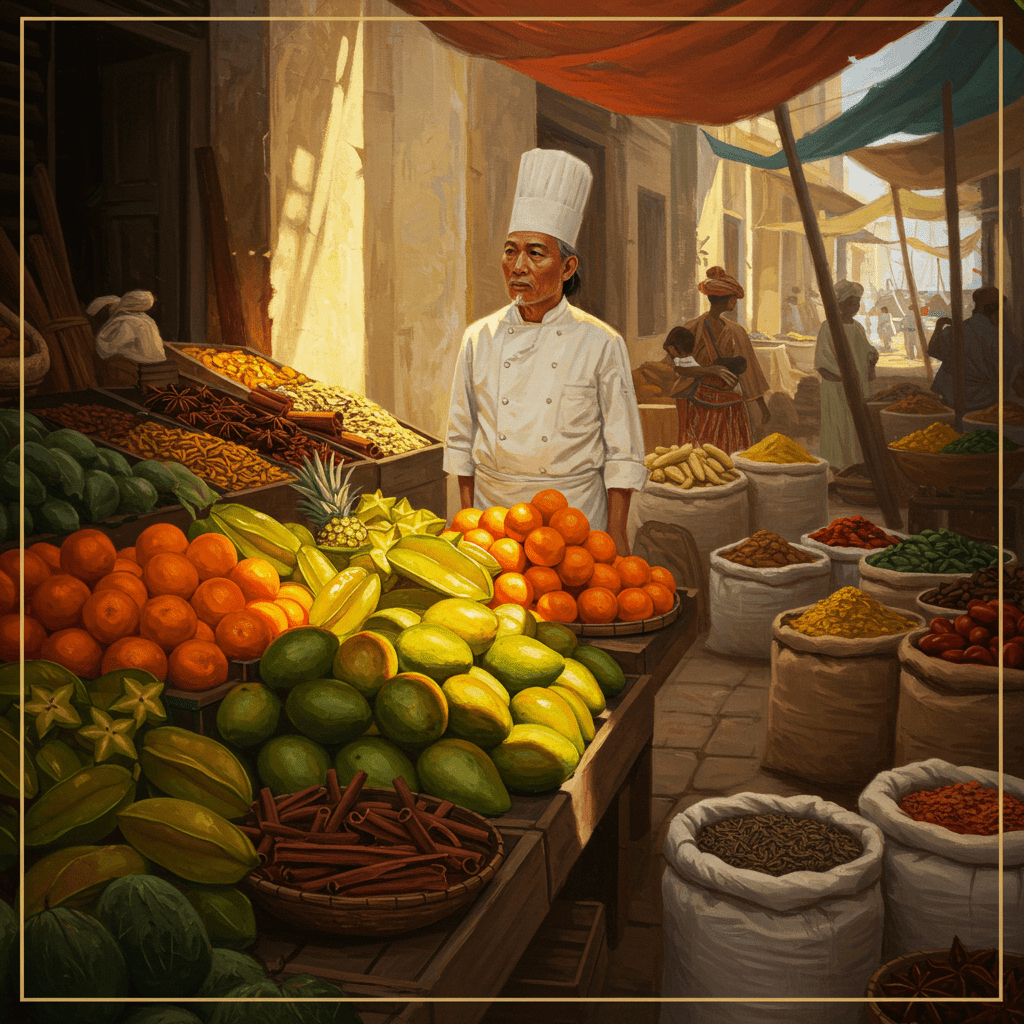 Mille et Une Nuances: Les Chefs et Leurs Voyages à Travers les Cultures