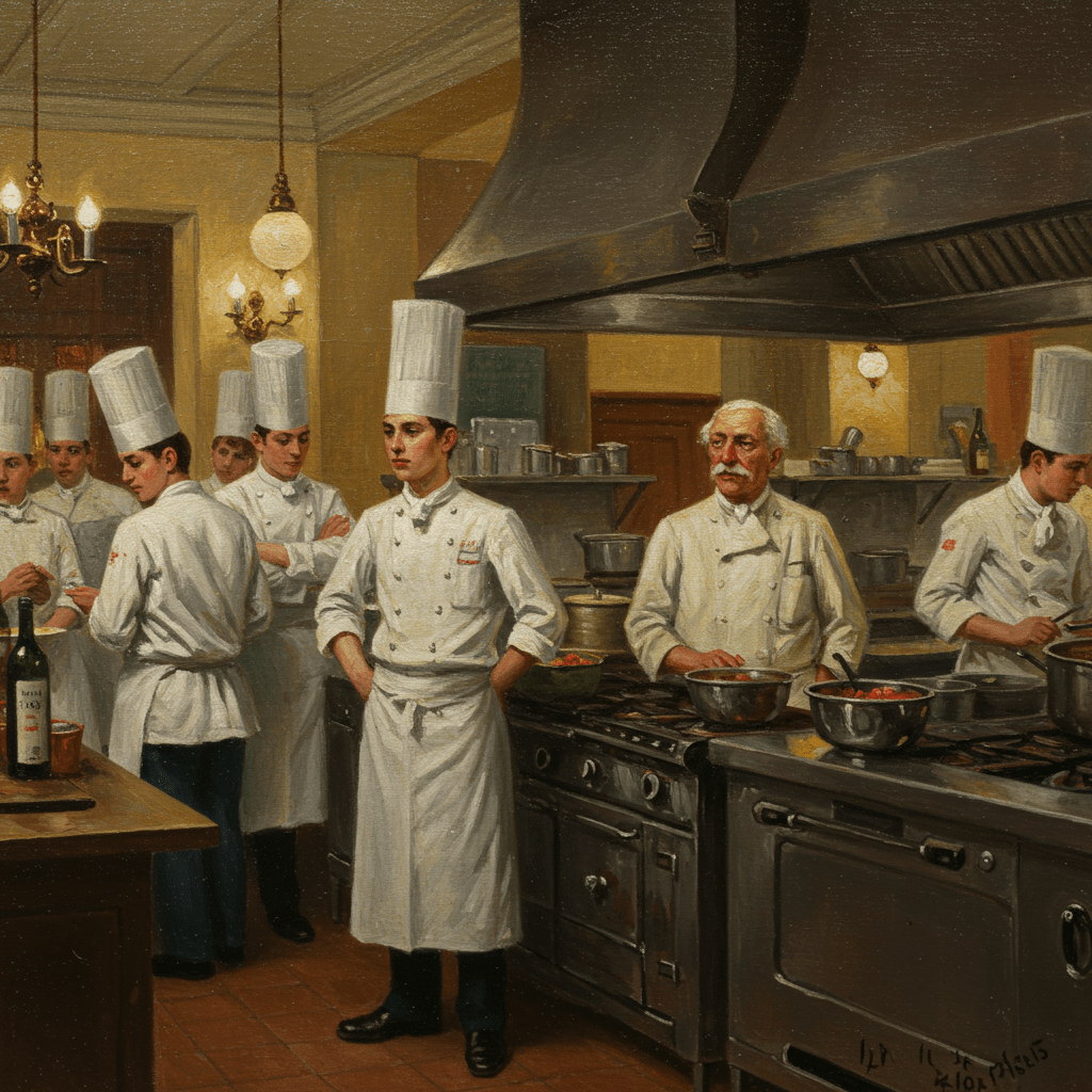 Les héritiers de Escoffier:  La relève de la gastronomie française est assurée