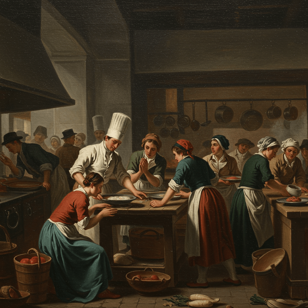 Le Goût de la Révolution: Innovations et Transformations en Cuisine Française