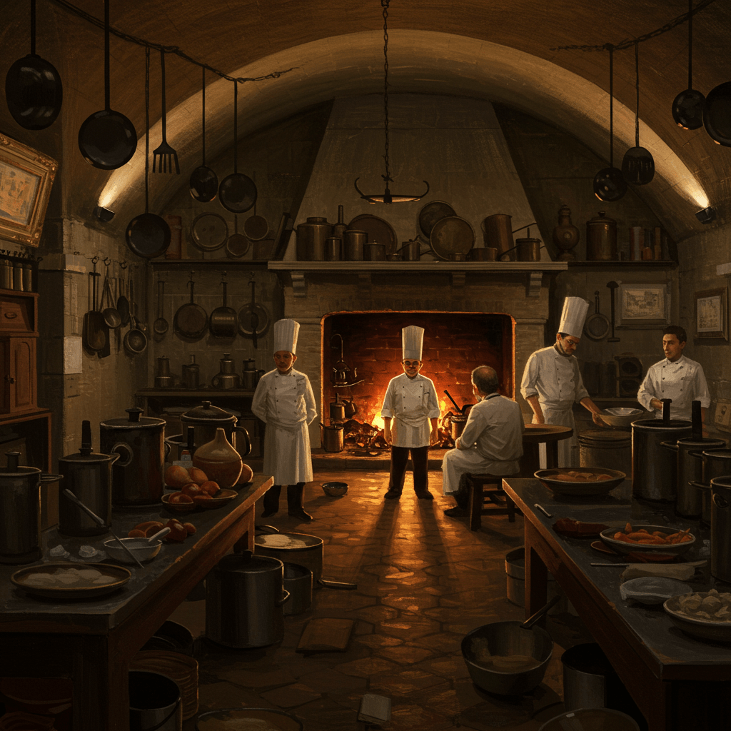 De la Toile à l’Assiette: Les Chefs et Leurs Musées Secrets