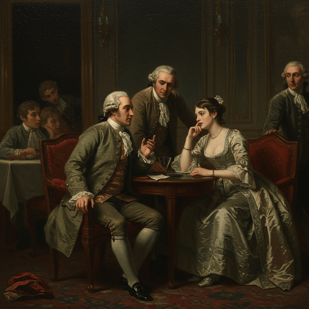 Mystères et Scandales: Les Relations Clandestines de Sartine