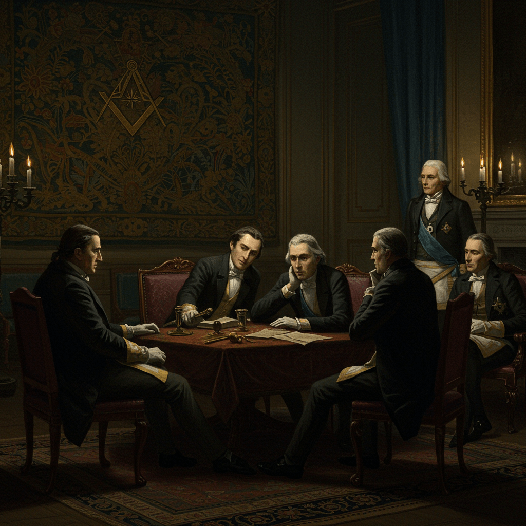 Mystères et Lumières: Quand l’Art Révèle les Secrets des Francs-Maçons