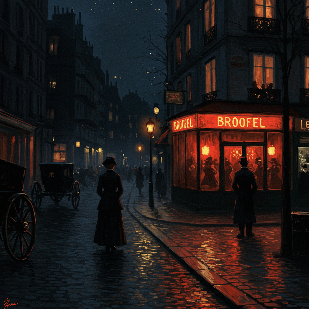 Les Filles de la Nuit: Prostitution et Pauvreté dans le Paris du XIXe Siècle
