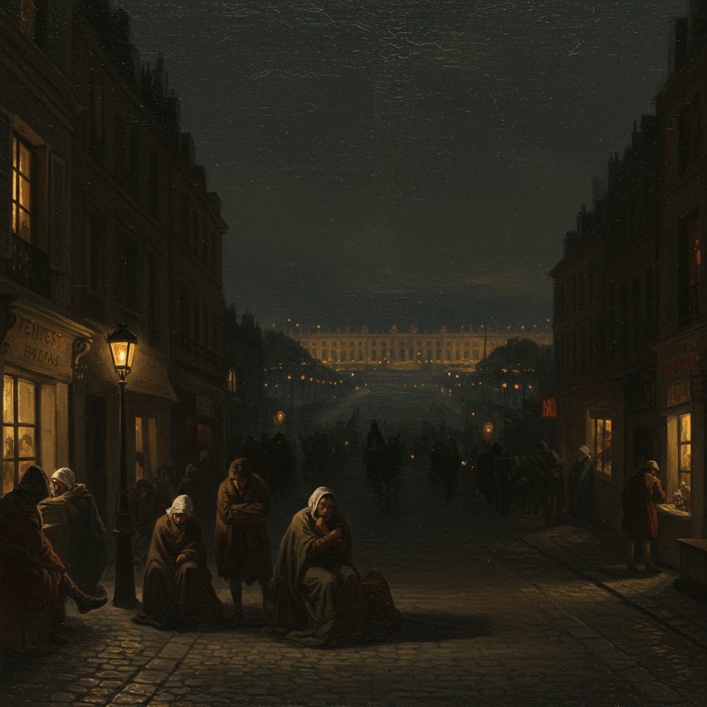 Louis XVI et la police: Un pacte brisé par la pauvreté