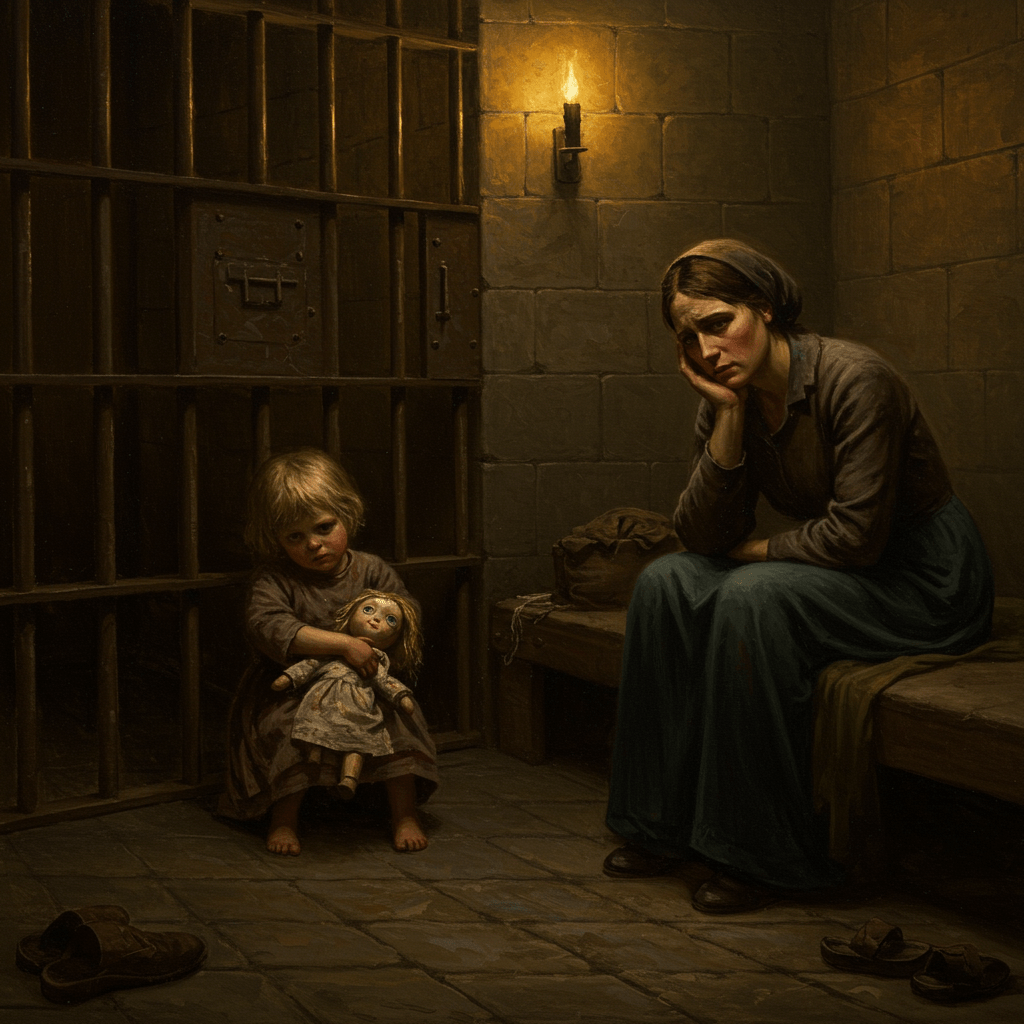 Le silence des cellules: L’histoire secrète des enfants cachés en prison