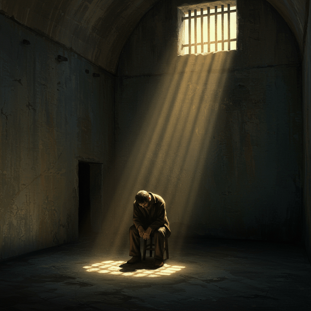 Dans les Ténèbres de la Prison: La Lutte contre la Folie