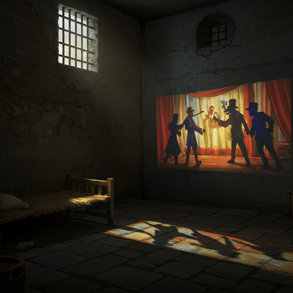 Théâtre d’Ombres et Lumières: Spectacles et Arts Vivants dans les Prisons