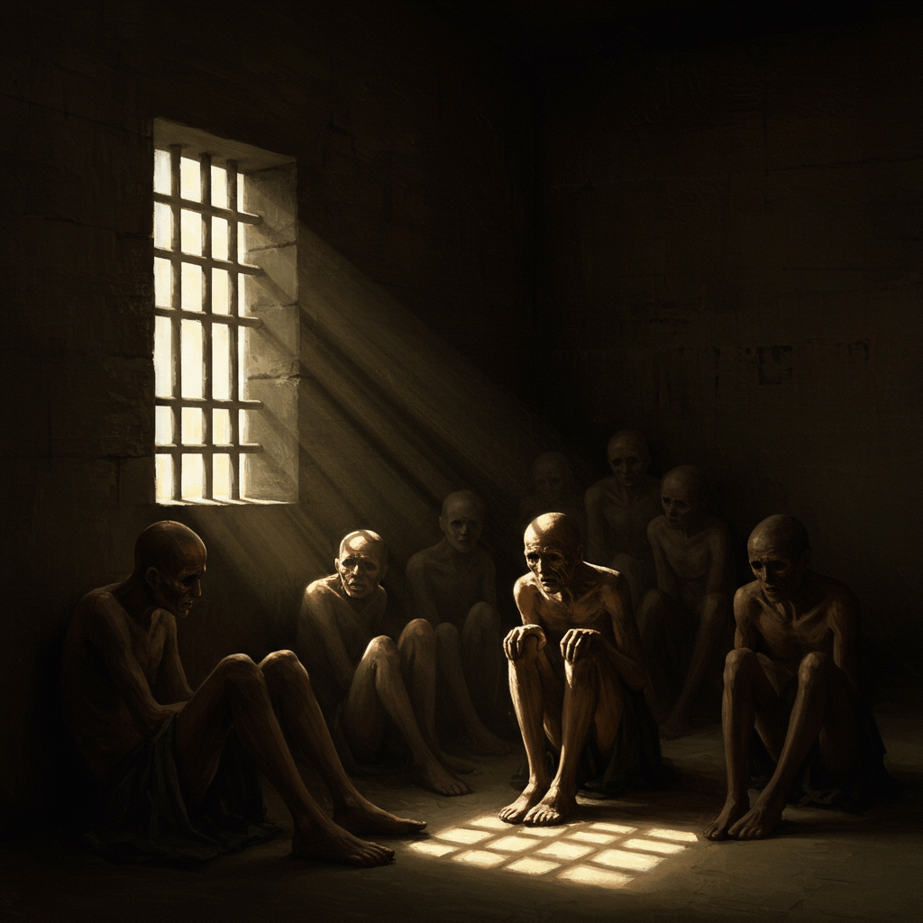 Forçats et oubliés: La Lutte pour le Droit en Prison