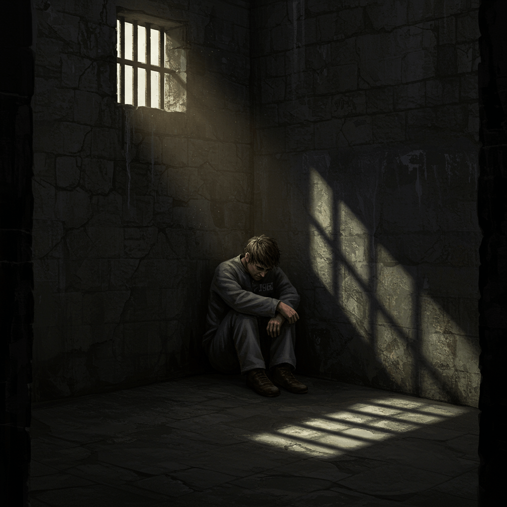 Derrière les Bars: Portraits de Prisonniers Victimes de Violences Impitoyables