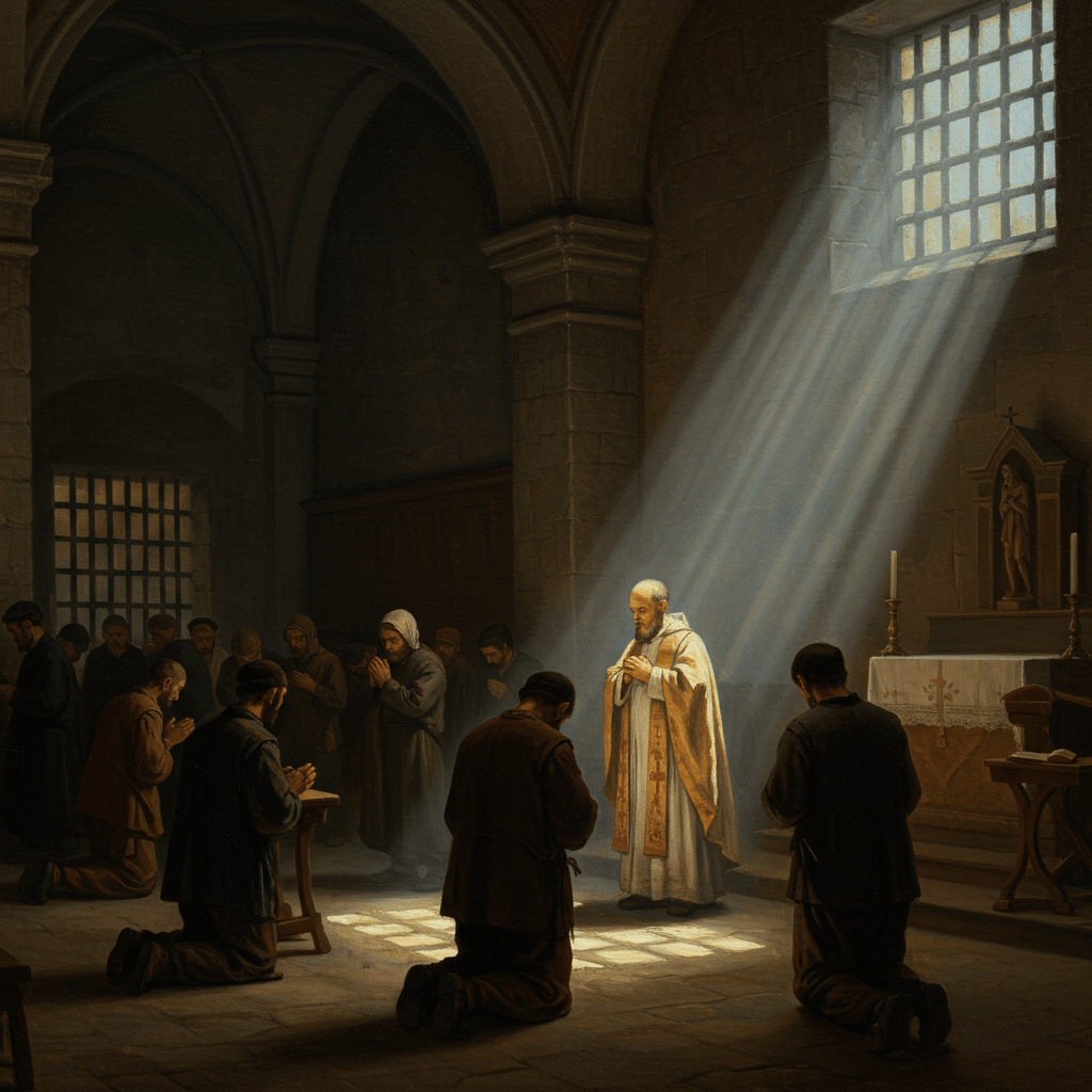La Grâce Divine: Rédemption et Pardon derrière les Murs