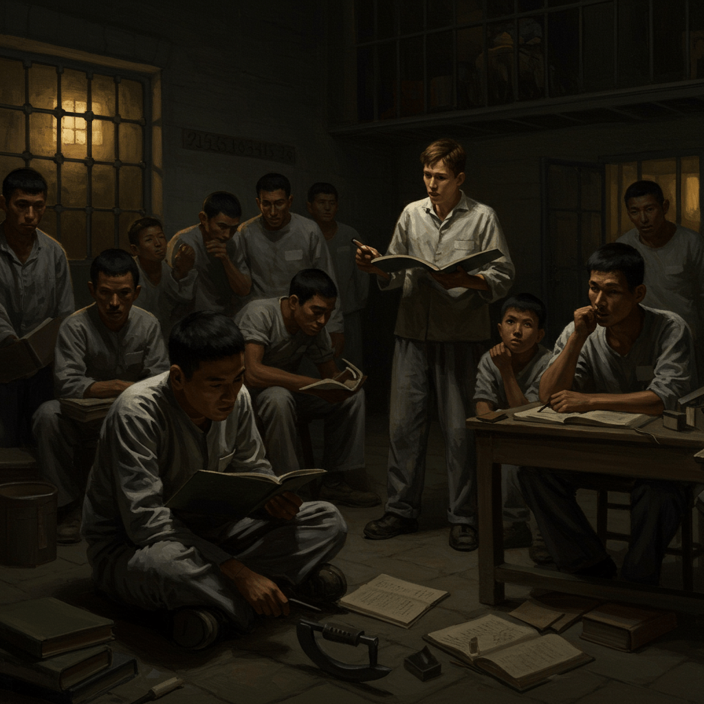 L’Éveil des Esprits Captifs :  Récits d’Éducation en Prison