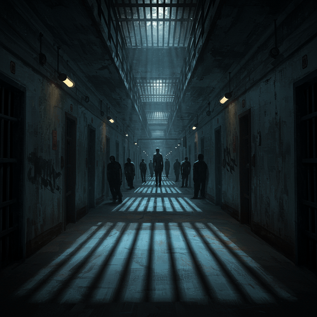 Silence et Délire: Portraits de Prisonniers Aliénés