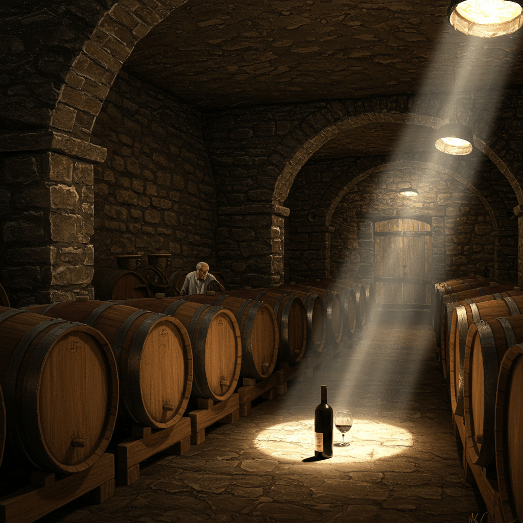Les Caves Enchantées: Voyage au Cœur du Temps et du Vin