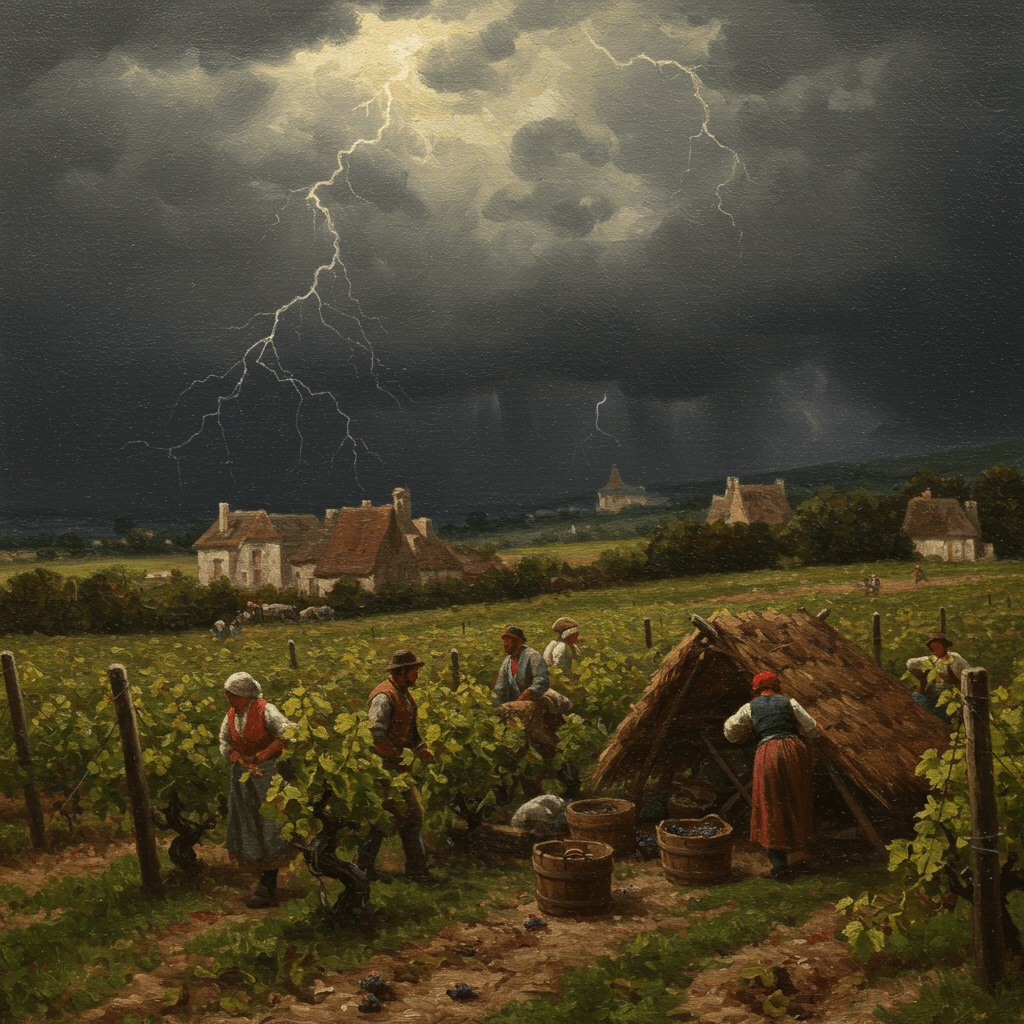 Les Caprices du Ciel: Influence du Climat sur la Grandeur des Vins Français