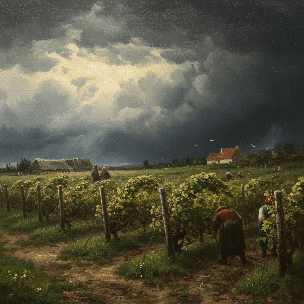 Tempêtes et Vendanges: Quand le Climat Défie les Vigneron Français