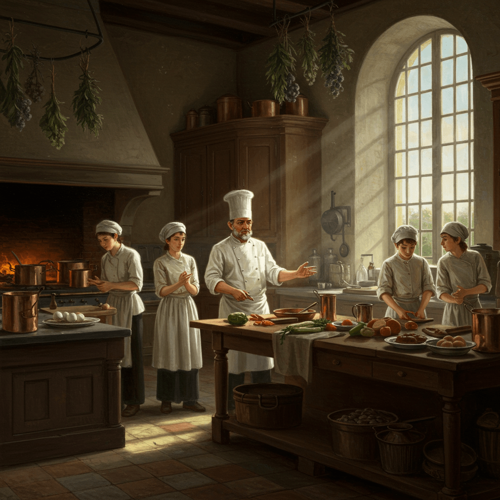 Le Tour de Main des Grands Chefs: Techniques Secrètes de la Cuisine Française
