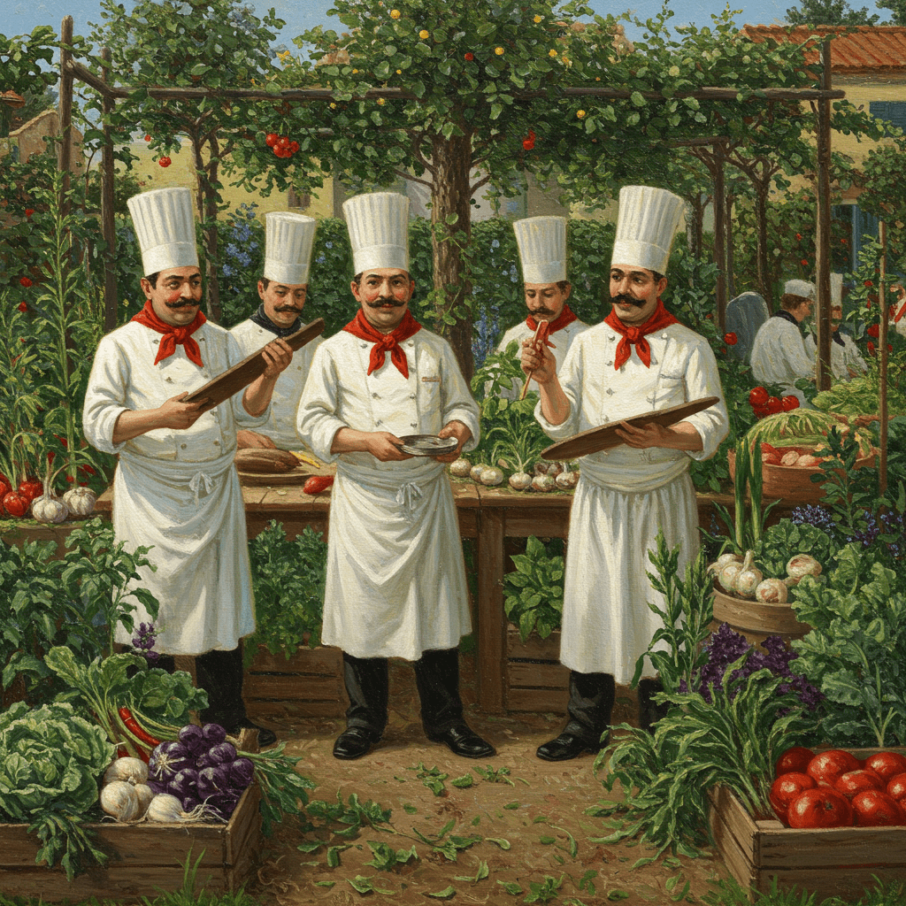 De la Palette au Potager: Chefs et Nature en Symbiose