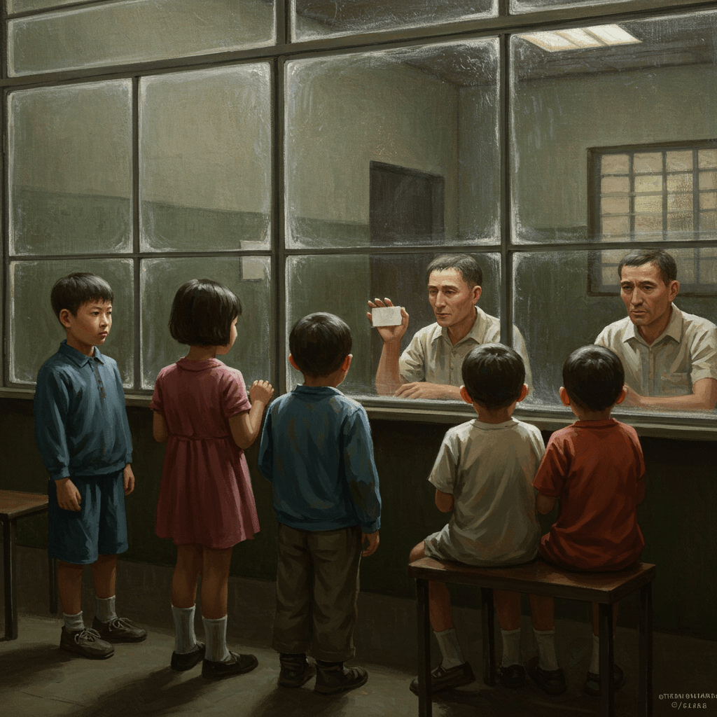 Entre Deux Mondes: Les Enfants qui visitent leurs parents en Prison